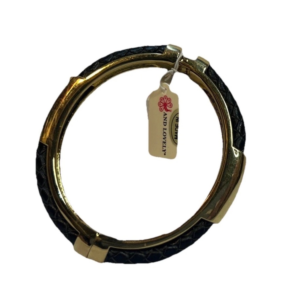 Ann Taylor Gold and Black Bracelet